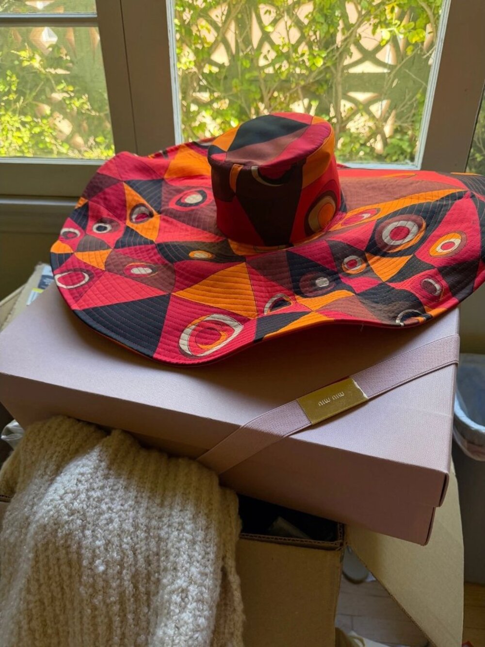 RARE pucci set occhi orange romper and hat